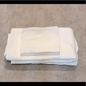 Garnet Hill Queen Size Flannel Sheets